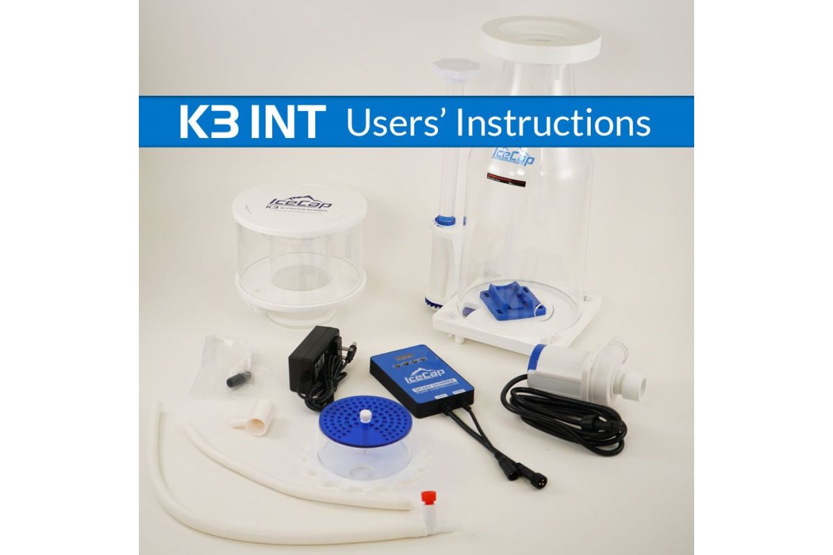 IceCap K3 Skimmer Users Instructions