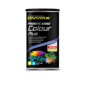 Dymax Colour Plus Food, Medium Pellet, 19.7oz/560g (OVERSTOCK) 