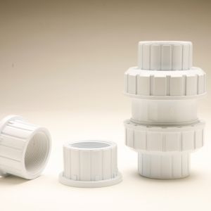 1/2" White True Union Ball Check Valve