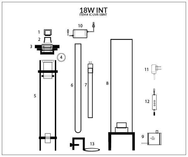 IceCap Internal 18W UV Explosion